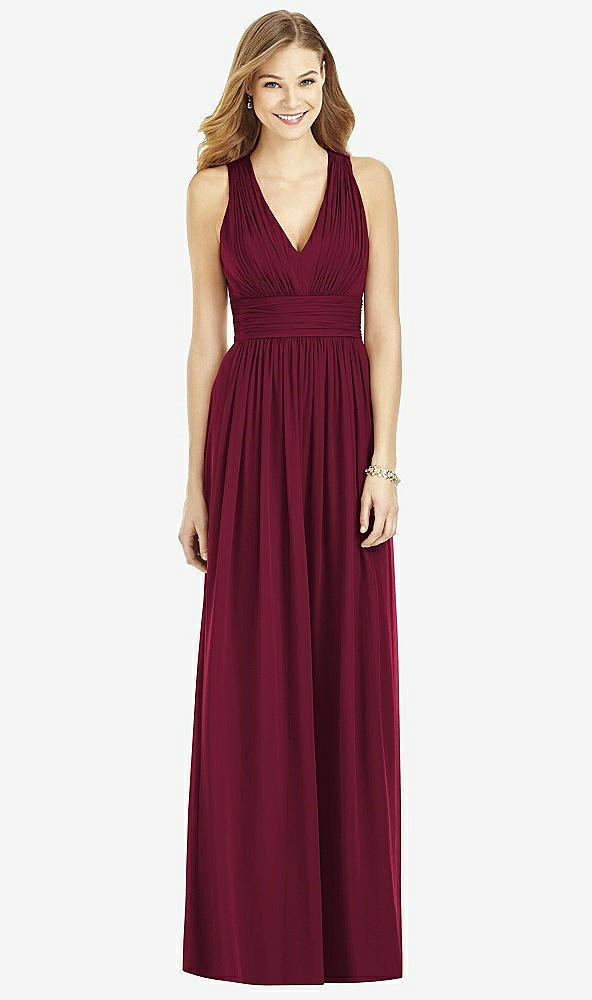 Front View - Cabernet After Six Bridesmaid Dress 6752