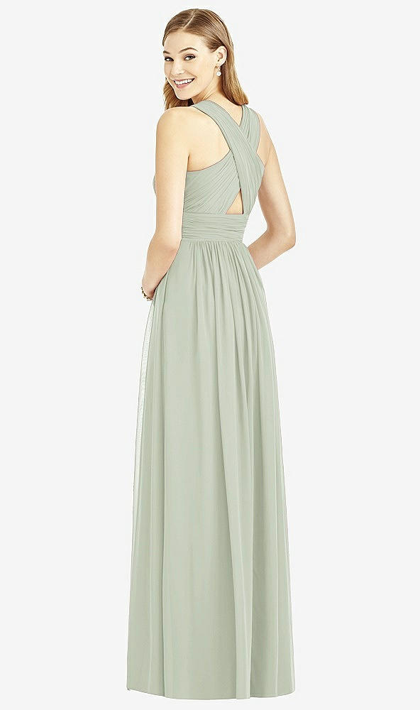 Back View - Celadon After Six Bridesmaid Dress 6752