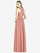 Rear View Thumbnail - Desert Rose After Six Bridesmaid Dress 6752