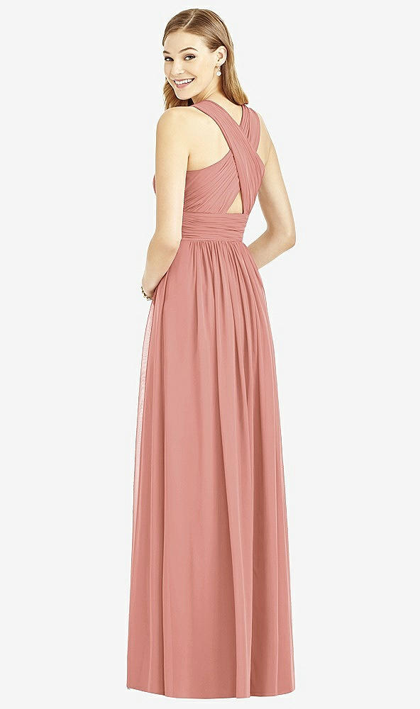 Back View - Desert Rose After Six Bridesmaid Dress 6752