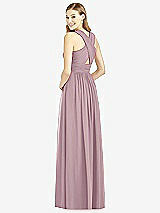 Rear View Thumbnail - Dusty Rose After Six Bridesmaid Dress 6752