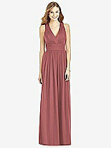 Front View Thumbnail - English Rose After Six Bridesmaid Dress 6752