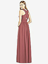 Rear View Thumbnail - English Rose After Six Bridesmaid Dress 6752