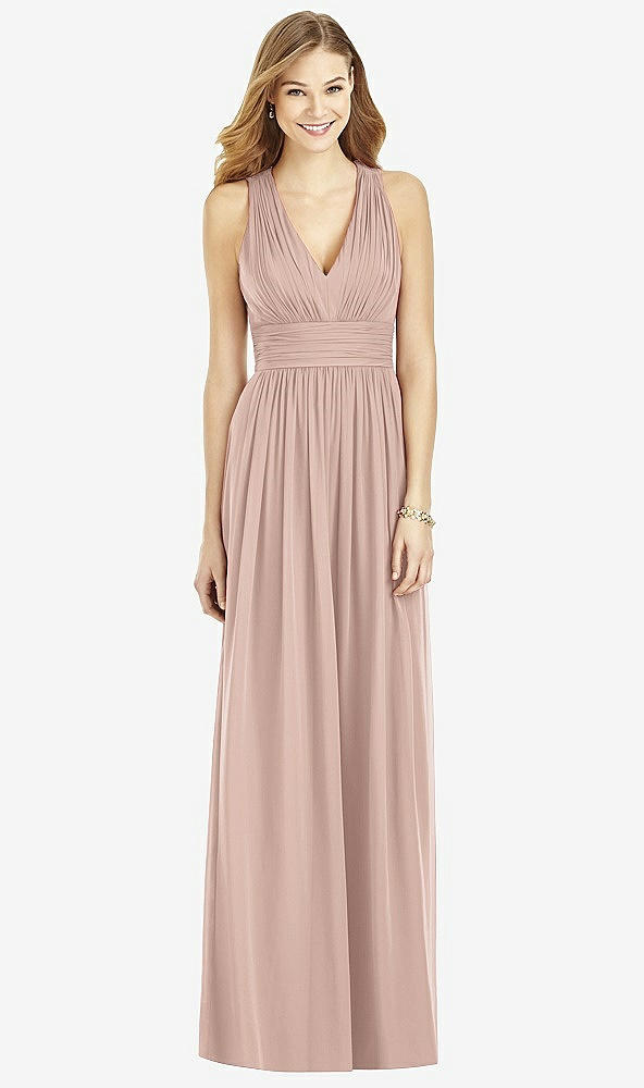 Front View - Neu Nude After Six Bridesmaid Dress 6752