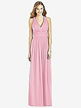 Front View Thumbnail - Peony Pink After Six Bridesmaid Dress 6752