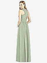 Rear View Thumbnail - Sage After Six Bridesmaid Dress 6752