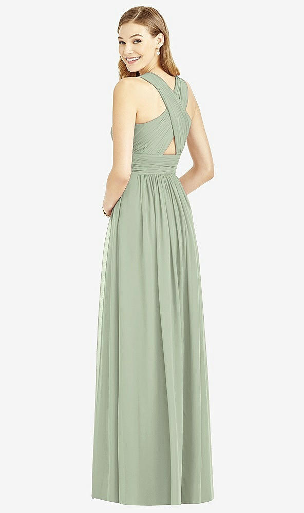 Back View - Sage After Six Bridesmaid Dress 6752