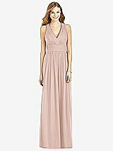 Front View Thumbnail - Toasted Sugar After Six Bridesmaid Dress 6752