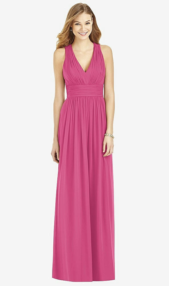 Front View - Tea Rose After Six Bridesmaid Dress 6752