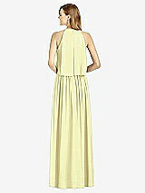 Rear View Thumbnail - Butter Yellow After Six Bridesmaid Dress 6753