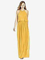 Front View Thumbnail - NYC Yellow After Six Bridesmaid Dress 6753