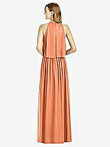 Rear View Thumbnail - Sweet Melon After Six Bridesmaid Dress 6753