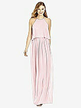 Front View Thumbnail - Ballet Pink After Six Bridesmaid Dress 6753