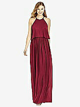 Front View Thumbnail - Burgundy After Six Bridesmaid Dress 6753