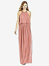 Front View Thumbnail - Desert Rose After Six Bridesmaid Dress 6753