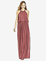 Front View Thumbnail - English Rose After Six Bridesmaid Dress 6753