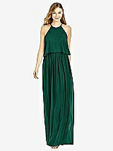 Front View Thumbnail - Hunter Green After Six Bridesmaid Dress 6753