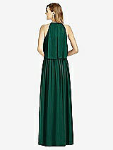 Rear View Thumbnail - Hunter Green After Six Bridesmaid Dress 6753