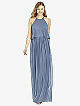 Front View Thumbnail - Larkspur Blue After Six Bridesmaid Dress 6753