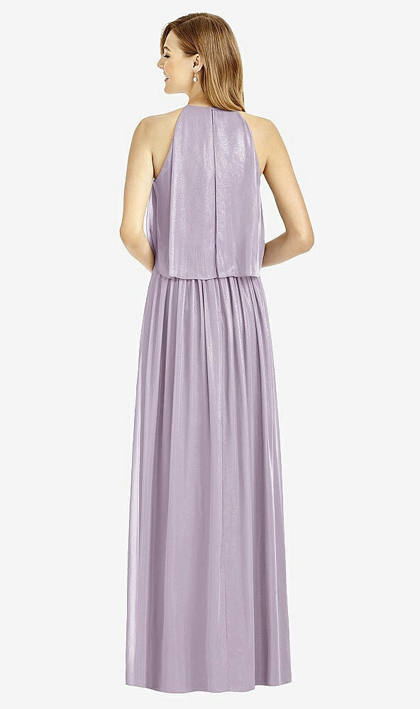 Back View - Lilac Haze After Six Bridesmaid Dress 6753