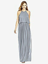 Front View Thumbnail - Platinum After Six Bridesmaid Dress 6753