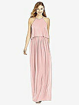 Front View Thumbnail - Rose - PANTONE Rose Quartz After Six Bridesmaid Dress 6753