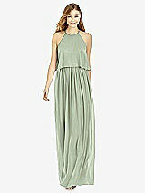 Front View Thumbnail - Sage After Six Bridesmaid Dress 6753