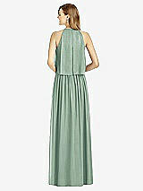 Rear View Thumbnail - Seagrass After Six Bridesmaid Dress 6753