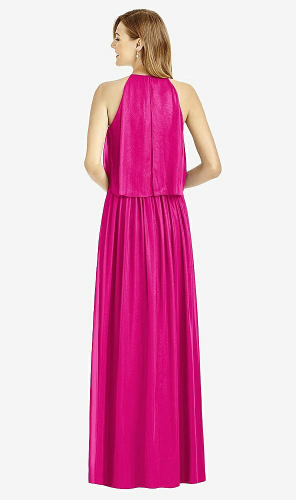 Back View - Think Pink After Six Bridesmaid Dress 6753