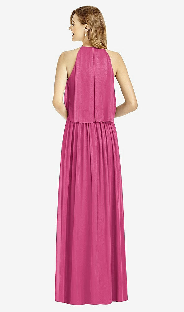 Back View - Tea Rose After Six Bridesmaid Dress 6753