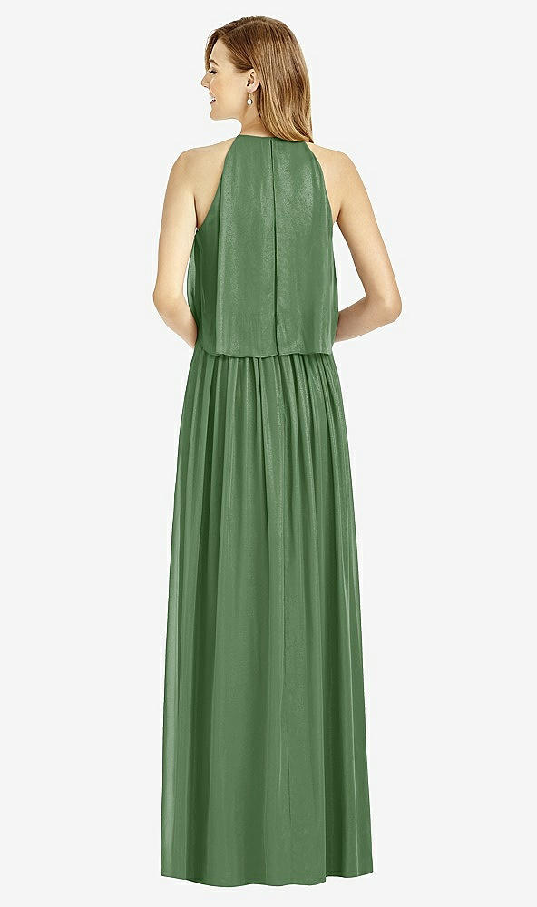 Back View - Vineyard Green After Six Bridesmaid Dress 6753