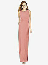 Rear View Thumbnail - Desert Rose After Six Bridesmaid Dress 6756