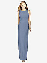 Rear View Thumbnail - Larkspur Blue After Six Bridesmaid Dress 6756