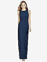 Rear View Thumbnail - Midnight Navy After Six Bridesmaid Dress 6756