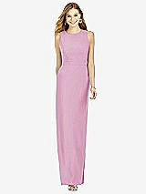 Rear View Thumbnail - Powder Pink After Six Bridesmaid Dress 6756