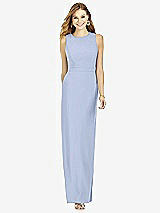 Rear View Thumbnail - Sky Blue After Six Bridesmaid Dress 6756