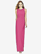 Rear View Thumbnail - Tea Rose After Six Bridesmaid Dress 6756