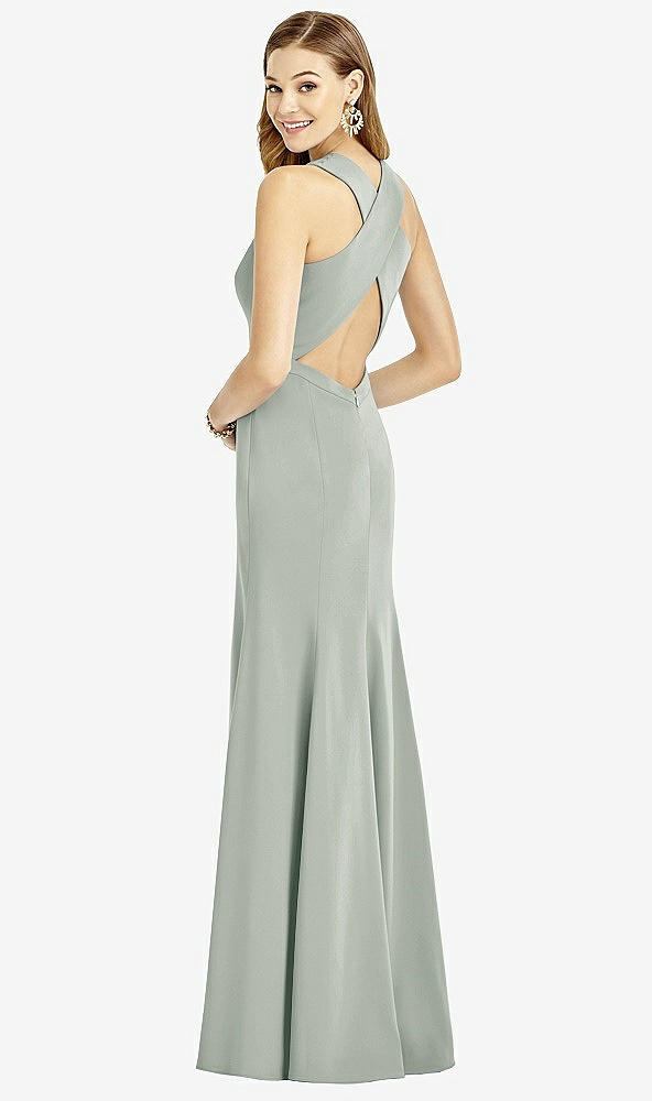 Front View - Willow Green After Six Bridesmaid Dress 6756