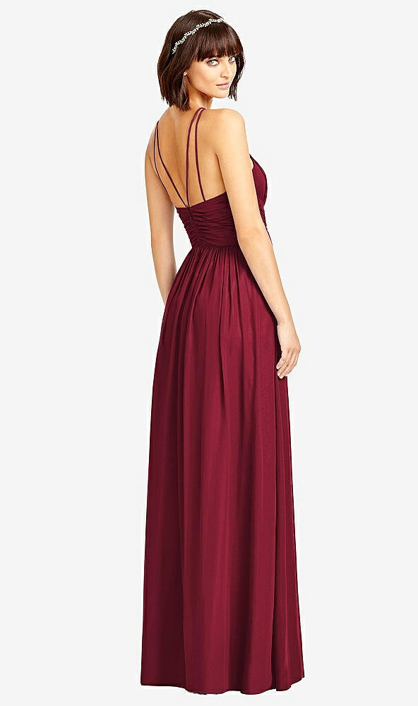 Back View - Burgundy Dessy Collection Style 2969