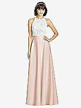 Front View Thumbnail - Cameo Crepe Maxi Skirt