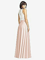 Rear View Thumbnail - Cameo Crepe Maxi Skirt