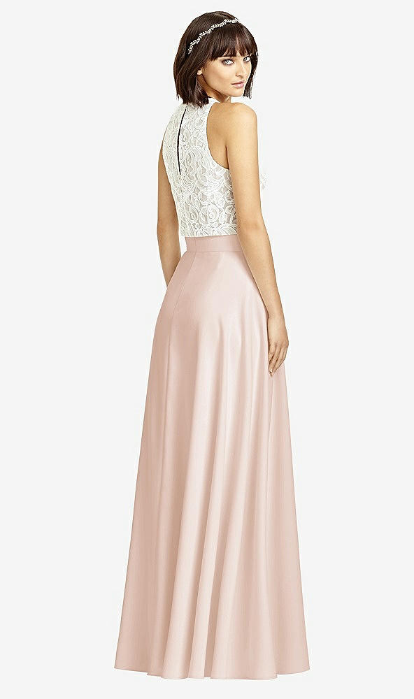 Back View - Cameo Crepe Maxi Skirt