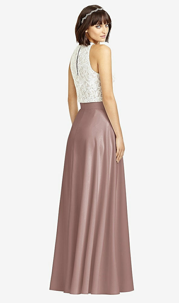 Back View - Sienna Crepe Maxi Skirt