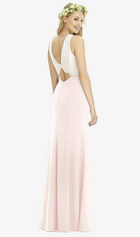 Back View - Blush & Ivory Social Bridesmaids Style 8172