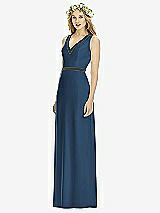 Front View Thumbnail - Sofia Blue & Black Social Bridesmaids Style 8173