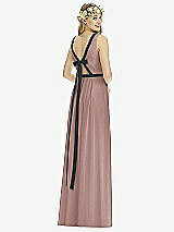 Rear View Thumbnail - Sienna & Black Social Bridesmaids Style 8173