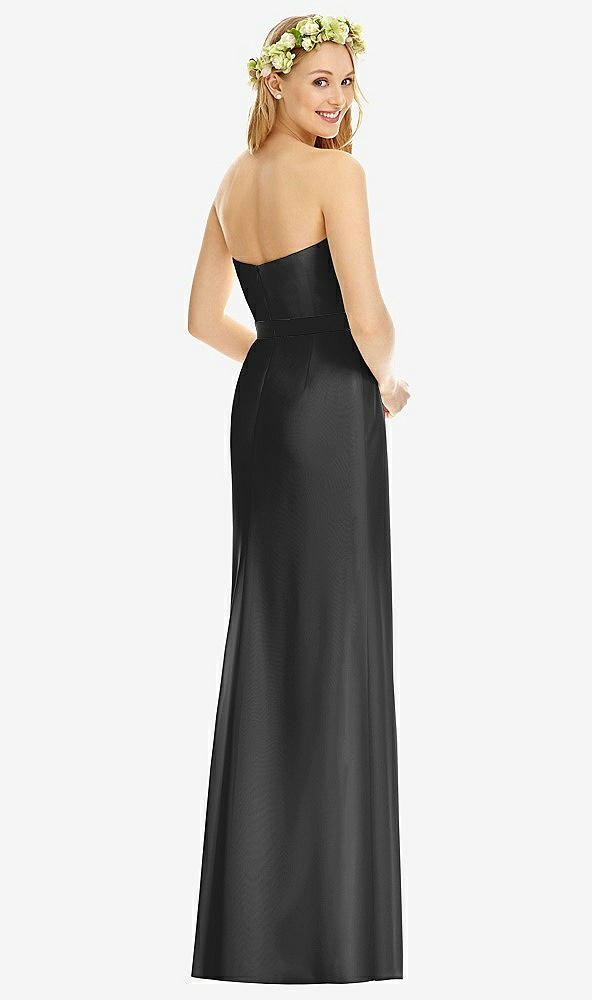 Back View - Black & Black Social Bridesmaids Style 8174