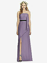 Front View Thumbnail - Lavender & Black Social Bridesmaids Style 8174