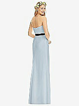 Rear View Thumbnail - Mist & Black Social Bridesmaids Style 8174