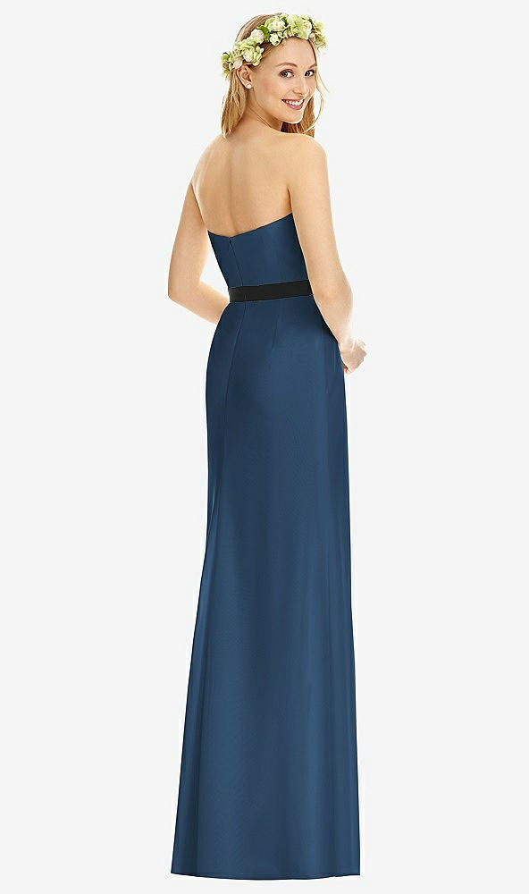 Back View - Sofia Blue & Black Social Bridesmaids Style 8174